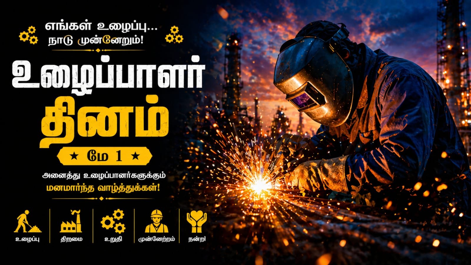 ulaipalar dhinam wishes in tamil
