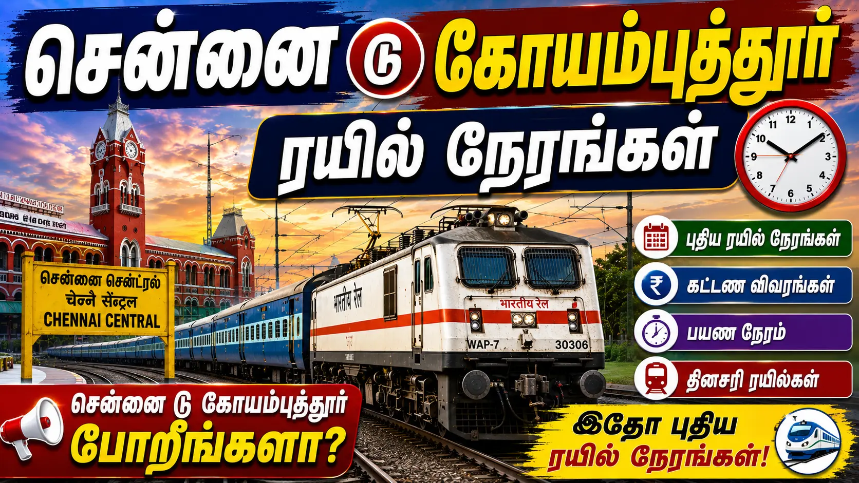 chennai-to-coimbatore-train-time-today