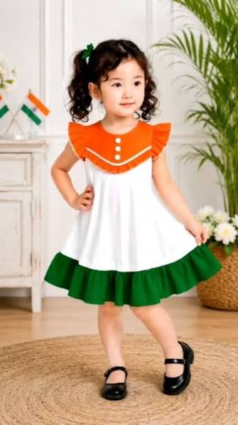 independence day dress for girl child freedom fighters