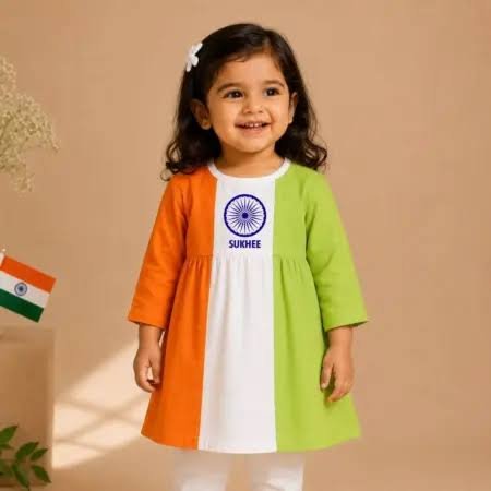 independence day dress for girl child in india
