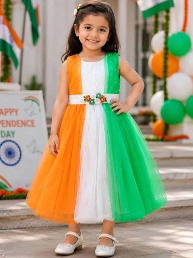 freedom fighter dress for girl child